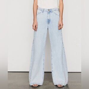 FRAME DENIM
LE BAGGY PALAZZO DENIM - WHISPER